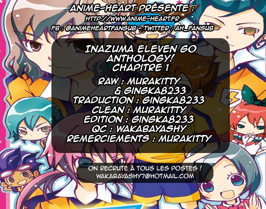 Scantrad - Inazuma Eleven GO Anthology! Chapitre 1