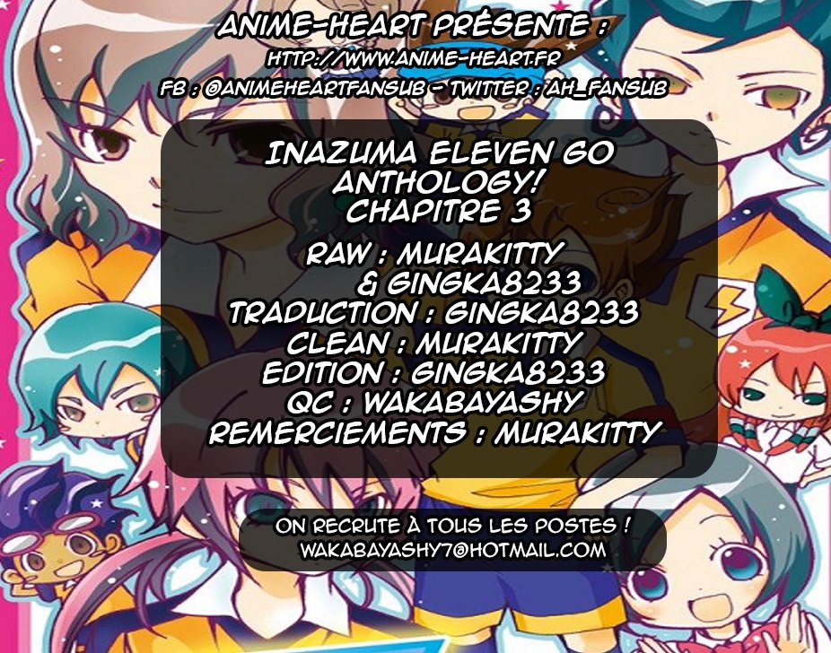 Scantrad - Inazuma Eleven GO Anthology! Chapitre 3