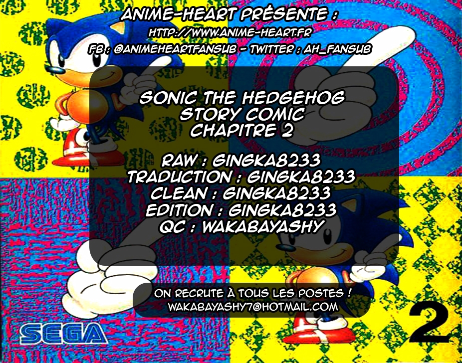 Scantrad - Sonic the Hedgehog Story Comic Chapitre 2
