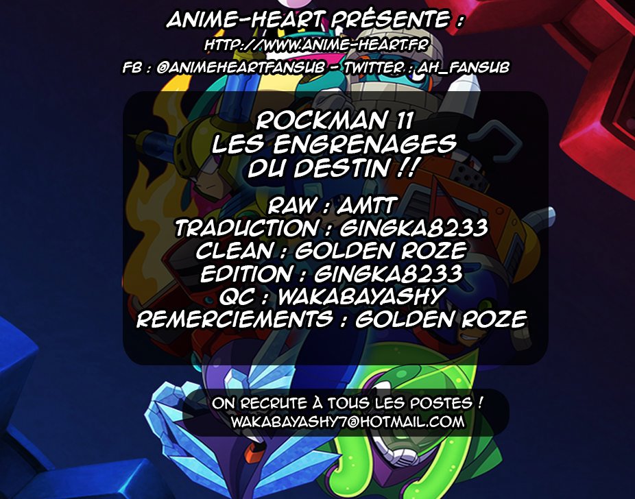 Scantrad - Rockman 11 - Les Engrenages du Destin !!