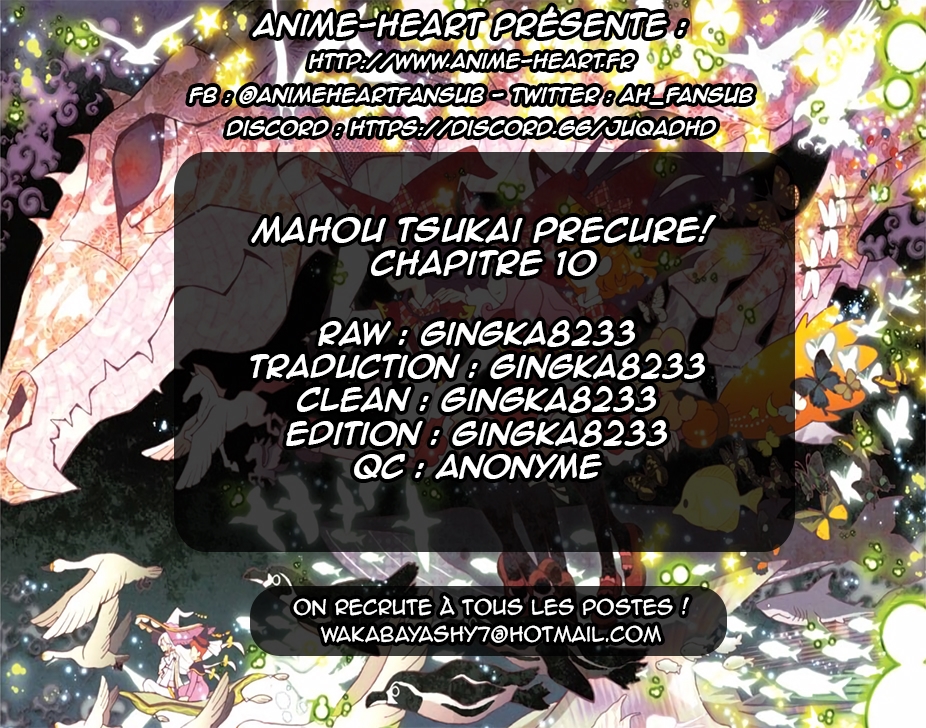 Scantrad - Mahou Tsukai PreCure! Chapitre 10
