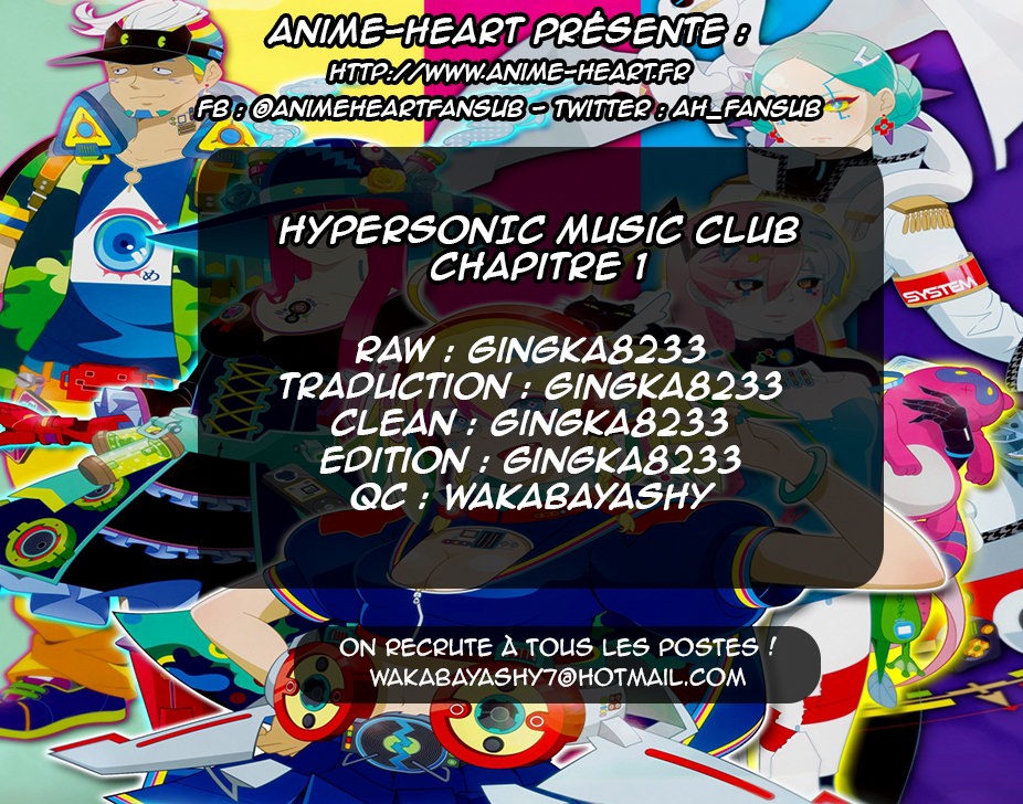 Scantrad - HYPERSONIC music club chapitres 1 et 2